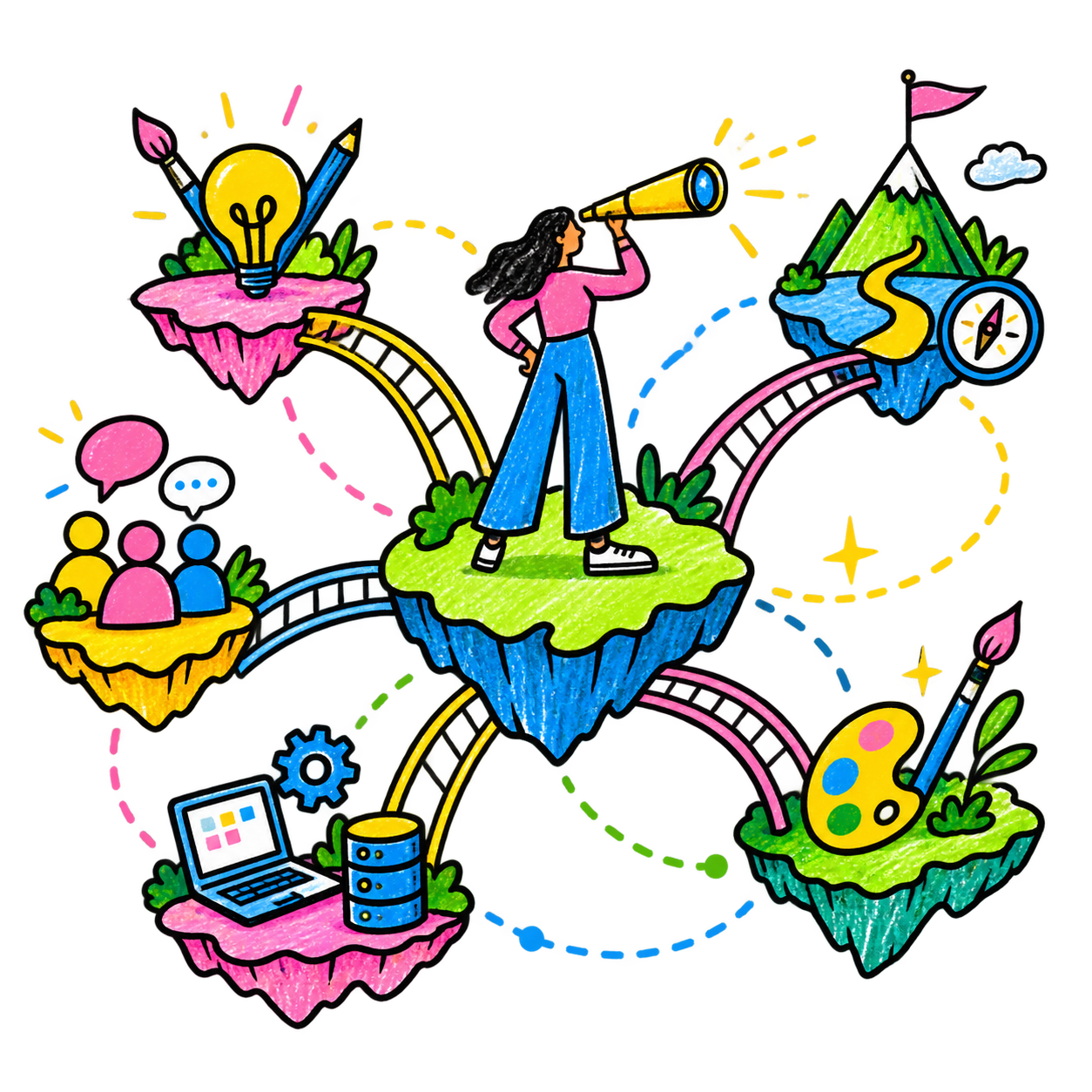 A leader looking across disciplines toward new possibilities